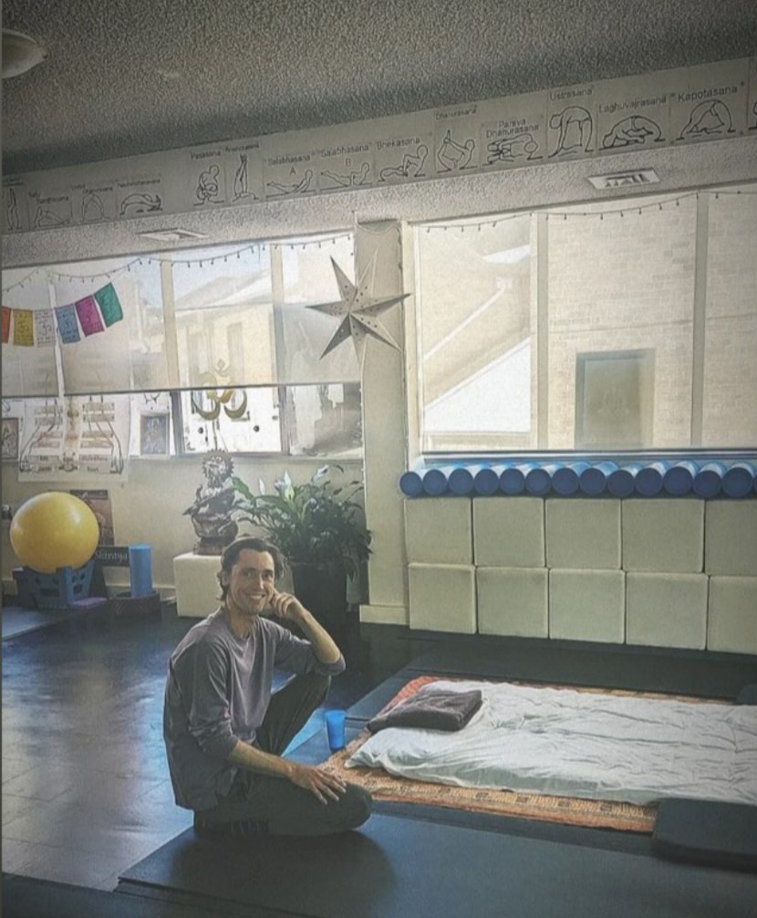 Jack practicing Qigong